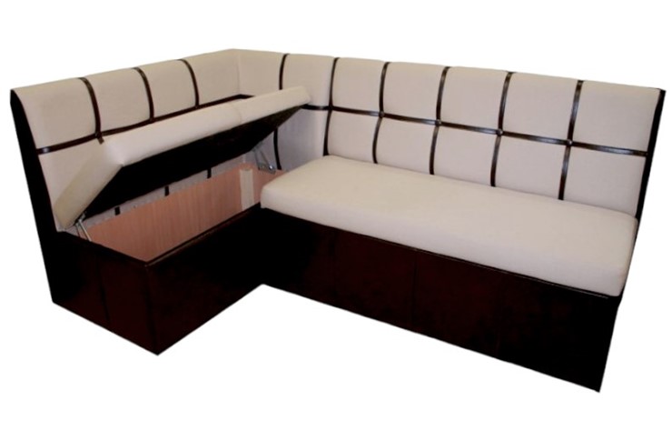 Кухонный угловой диван Квадро 5 со спальным местом в Миассе - изображение 2