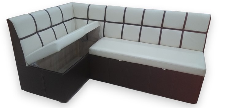 Кухонный угловой диван Квадро 5 со спальным местом в Копейске - изображение 3