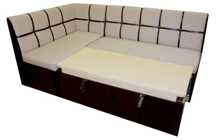 Кухонный угловой диван Квадро 5 со спальным местом в Магнитогорске - изображение 1