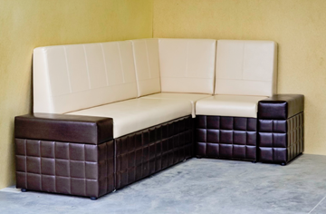 Кухонный диван Loft Line Лофт 7 с коробом в Миассе