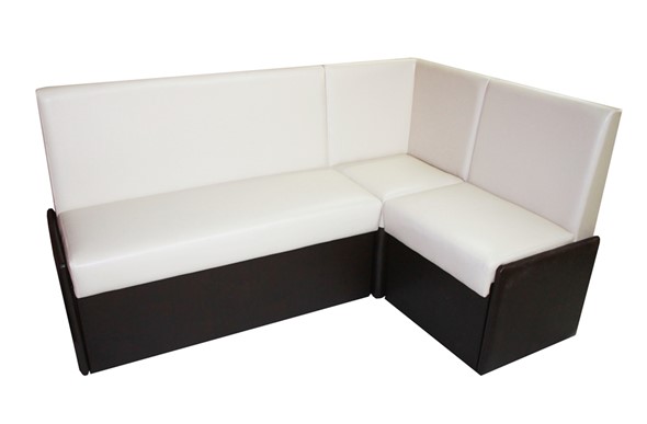 Угловой кухонный диван Квадро мини с коробом в Миассе - изображение