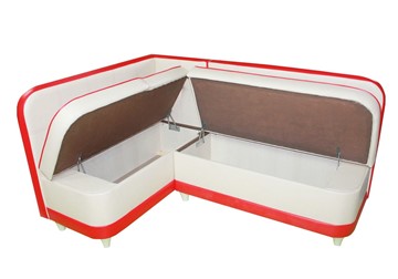 Кухонный угловой диван Модерн 4 с коробом в Челябинске - предосмотр 2