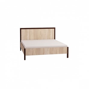 Полутороспальная кровать Bauhaus 3 + 3.1 Основание с гибкими ламелями 1400, Дерево, Дуб Сонома в Златоусте
