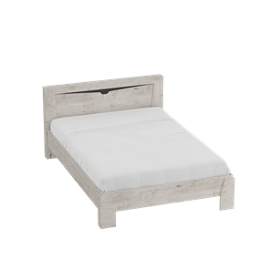 Кровать с основанием Соренто 1400, Дуб бонифаций в Миассе