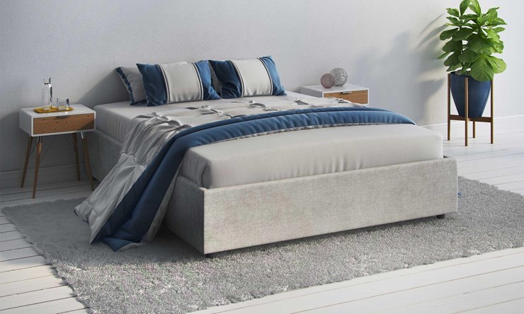 Кровать 2-спальная Scandinavia 160х200 с основанием в Миассе - изображение 14