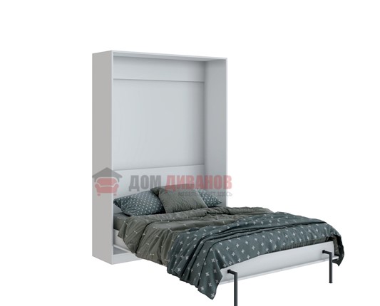 Кровать-шкаф Велена, 1200х2000, цвет белый в Миассе - изображение