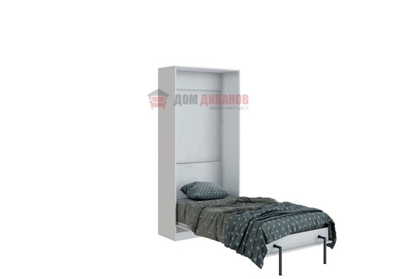 Кровать-шкаф Велена 1, 800х2000, цвет белый в Копейске - изображение