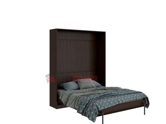 Кровать-шкаф Велена 3, 1600х2000, венге в Магнитогорске - изображение