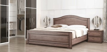 Двуспальная кровать Стиль 3, 160х190 с основанием в Миассе
