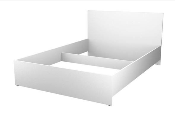 Кровать полуторная Экон-КР-14, Белый в Копейске - изображение