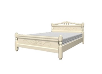 Односпальная кровать Карина-6 (Слоновая кость) 90х200 в Миассе