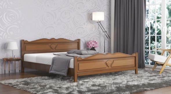 Кровать спальная Венеция 160*190 с основанием в Челябинске - изображение