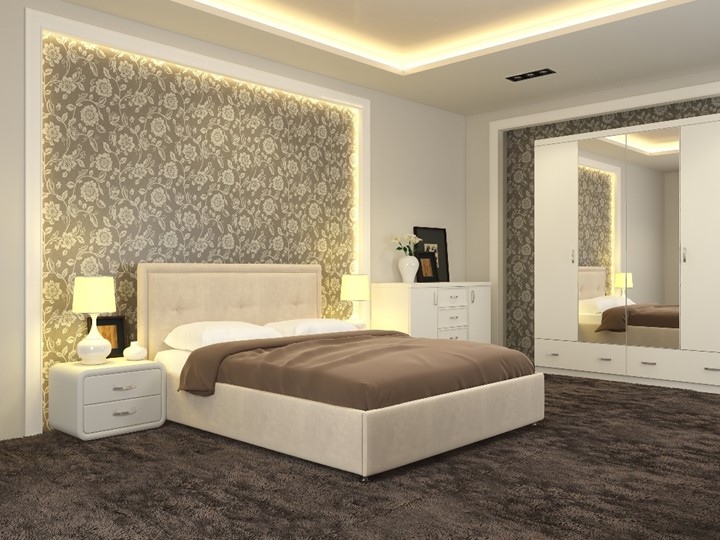 Кровать Adele размер 160*200 с основанием в Челябинске - изображение 4