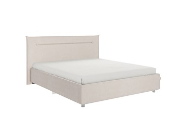 Двуспальная кровать Альба 1.6, крем (велюр) в Златоусте