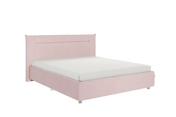 Кровать Альба 1.6, нежно-розовый (велюр) в Миассе