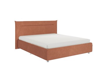 Кровать двуспальная Альба 1.6, персик (велюр) в Миассе - предосмотр