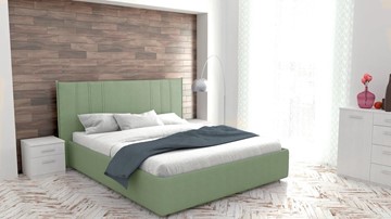 Двуспальная кровать Аврора 160х200 (с основанием) в Челябинске - предосмотр