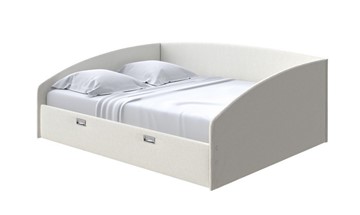Кровать спальная Bono 180х200, Искусственная шерсть (Лама Лён) в Магнитогорске