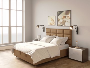 Двуспальная кровать Chocolate 1600х2000 с подъёмным механизмом в Миассе