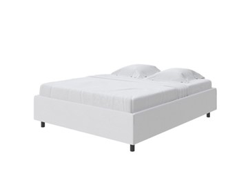 Кровать Como (Veda) Base 1 160x200, Экокожа (Белый) в Миассе