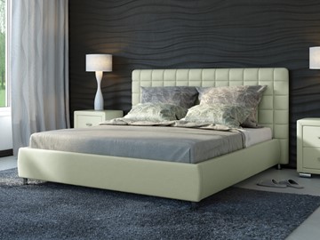 Кровать двуспальная Corso-3 180x200, Экокожа (Зеленое яблоко) в Челябинске - предосмотр