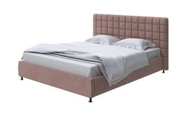 Кровать 2-спальная Corso-3 180x200, Велюр (Ultra Горячий шоколад) в Магнитогорске