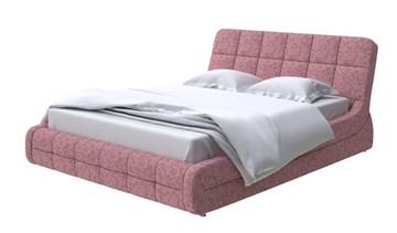 Кровать Corso-6 140x200, Рогожка (Levis 62 Розовый) в Миассе
