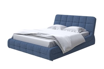 Спальная кровать Corso-6 140x200, Рогожка (Levis 78 Джинс) в Копейске