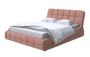 Спальная кровать Corso-6 140x200, Велюр (Ultra Амаретто) в Магнитогорске