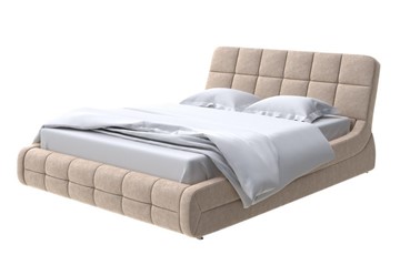 Кровать 2-спальная Corso-6 160х200, Флок (Бентлей Какао) в Миассе