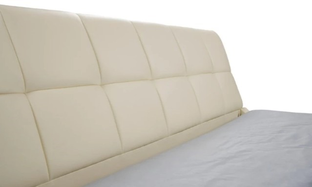 Кровать 2-спальная Corso-6 200х200, Искусственная шерсть (Лама Лён) в Магнитогорске - изображение 1