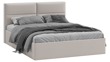 Спальная кровать Глосс Тип 1 (Велюр Confetti Smoke) в Миассе