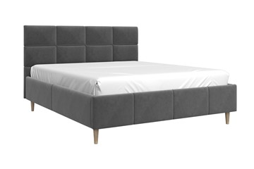 Кровать Ханна 160х200 (Холодный Серый) с основанием в Миассе