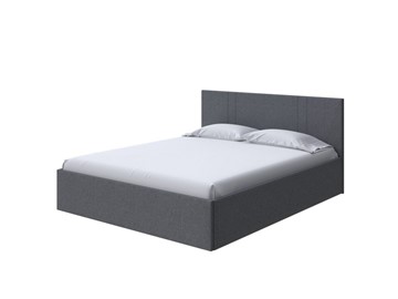 Двуспальная кровать Helix Plus 160х200, Рогожка (Savana Grey (серый)) в Златоусте