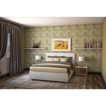 Кровать 2-спальная Julia с ортопедической решеткой 180х200 в Челябинске - изображение