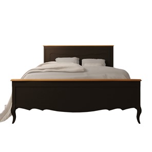 Кровать 2-спальная Leontina (ST9341/16BLK) Черный в Миассе