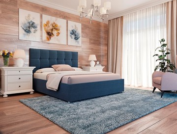 Кровать 2-спальная Люкс размер 160*200 с основанием в Челябинске - предосмотр 3