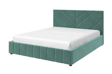 Кровать двуспальная Нельсон Линия 160х200 (вариант 4) с основанием в Миассе - предосмотр