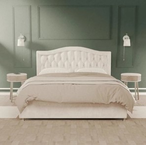 Двуспальная кровать Николетта 180х200 с подъемным механизмом и дном в Копейске
