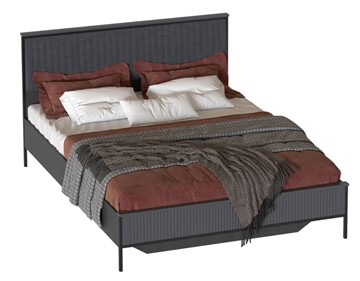 Спальная кровать Нора, 1600 (Металл бруклин/Графит) в Миассе