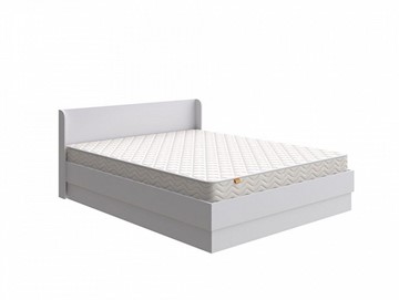 Кровать двуспальная Practica 180х190 с подъемным механизмом (Белый) в Копейске