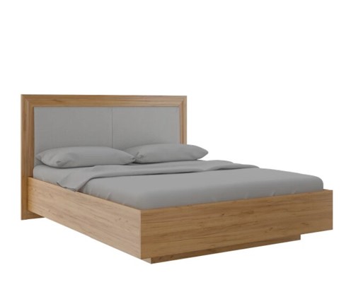 Спальная кровать с подъемным механизмом Глэдис М33 (Дуб золотой) в Миассе - изображение