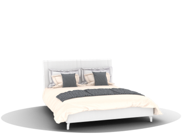 Спальная кровать Siena (КМ-01, 1600) в Магнитогорске
