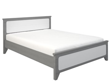 Кровать Боринское Соня 1400, Серый/Белый в Миассе