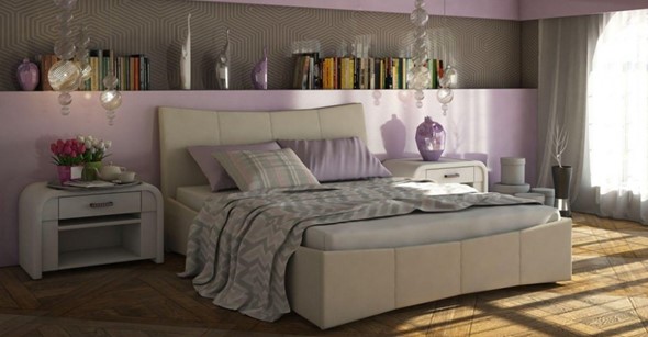Кровать в спальню Stella с ортопедической решеткой 180х190 в Челябинске - изображение