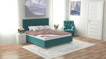Спальная кровать Валенсия 160х200 (с основанием) в Миассе - предосмотр 6
