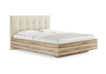 Кровать двуспальная Vena (ясень ориноко) 160х190 с основанием в Копейске