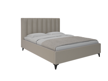 Кровать 2-спальная с подъемным механизмом Боринское Венеция 1400, Бежевый в Миассе