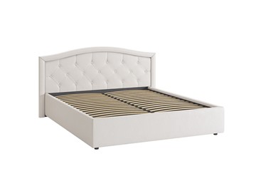 Кровать Верона 1,6 белый (экокожа) в Миассе - предосмотр 2