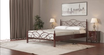 Кровать спальная СВ-Стиль Марго 160*195 с основанием в Челябинске